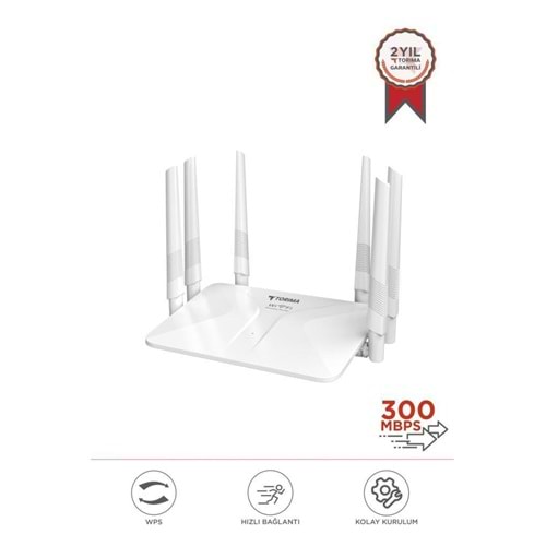 TORIMA WR50Q WIHITE WIFI ROUTER