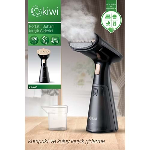 KİWİ KSI-640 PORTATİF BUHARLI KIRIŞIK GİDERİCİ