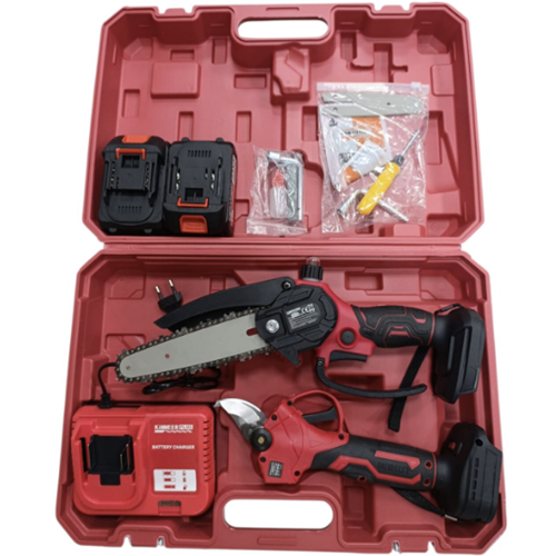 KİMMEER PLUS 2 Lİ SET KM0024K KIRMIZI MAKAS+TESTERE