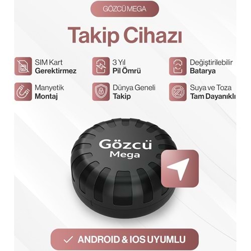 GÖZCÜ MOBİL TAKİP CİHAZI GÖZCÜ MEGA