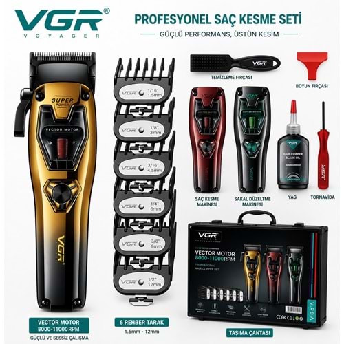 VGR VOYAGER V-668 TRAŞ MAKİNASI