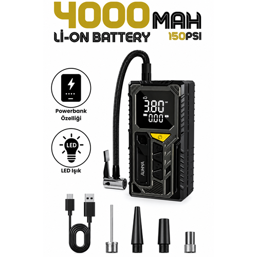 AUHMA A7777 DİJİTAL AİR PUMP