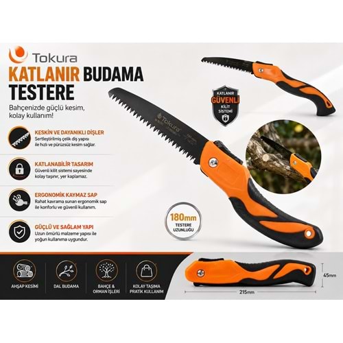 TOKYO KATLANIR ECO TESTERE TKY-3498
