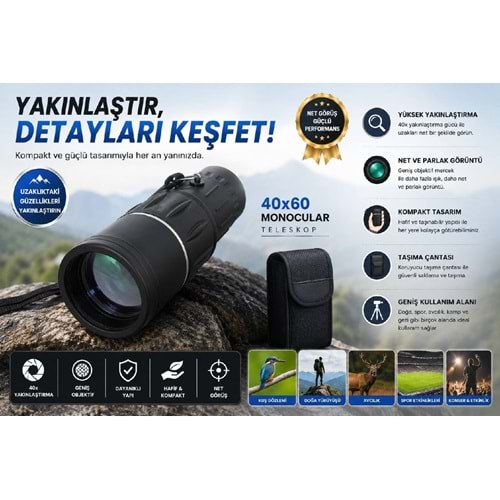 GOLDKAMA MONOCULAR DÜRBÜN KL1040