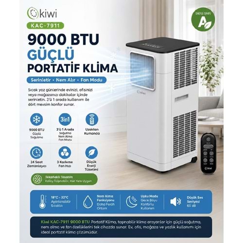 KİWİ KAC-7911 KLİMA SOĞUTUCU
