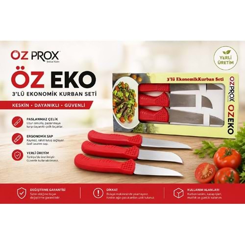 ÖZPROX ÖZEKO 3LÜ EKONOMİK KURBAN SETİ