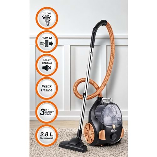 SİNBO SVC-8613 ELEKTRİKLİ SÜPÜRGE