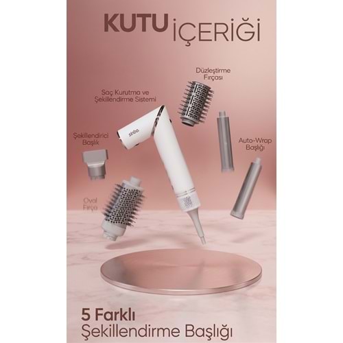 SİNBO SHD-1720 SAÇ ŞEKİLLENDİRME CİHAZI