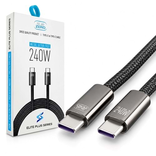 SUBZERO CL195 240W TYPE-C TO TYPE-C KABLO