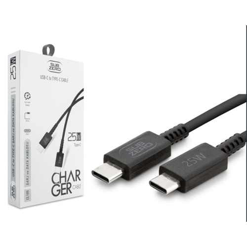 SUBZERO CL185 25W TYPE-C TYPE-C KABLO