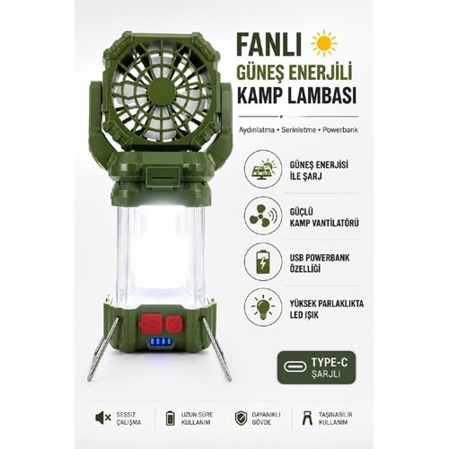 K LIGHT KL-1979 FANLI KAMP LAMBASI