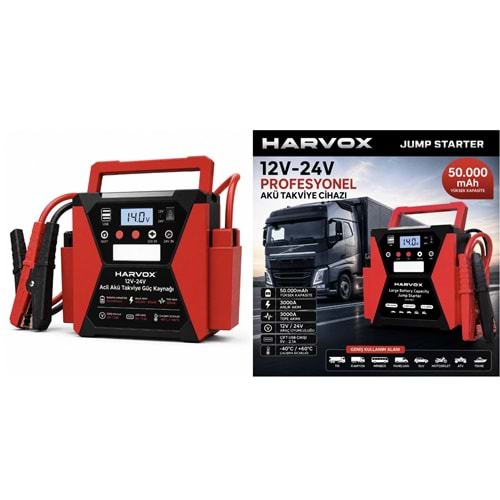 HARVOX HX-JS007 AKÜ TAKVİYE TIR