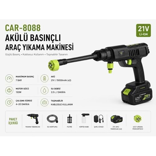 CARBOON CAR-8808 ARAÇ YIKAMA