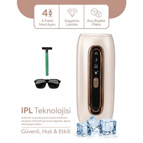 SİNBO SEL-6048 IPL EPİLATÖR PURPLEGOLD