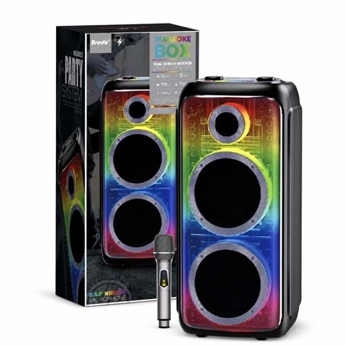 BRODU BTS-2370 BLACK SPEAKER